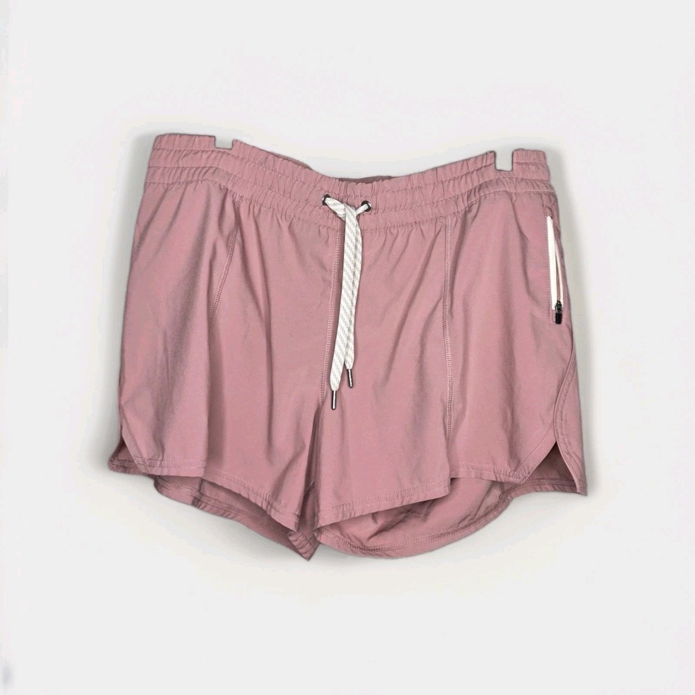 Vuori Dash Short Mauve Pink Running Athletic Activewear Women's XL liner